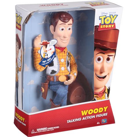 disney pixar woody the sheriff talking action figure